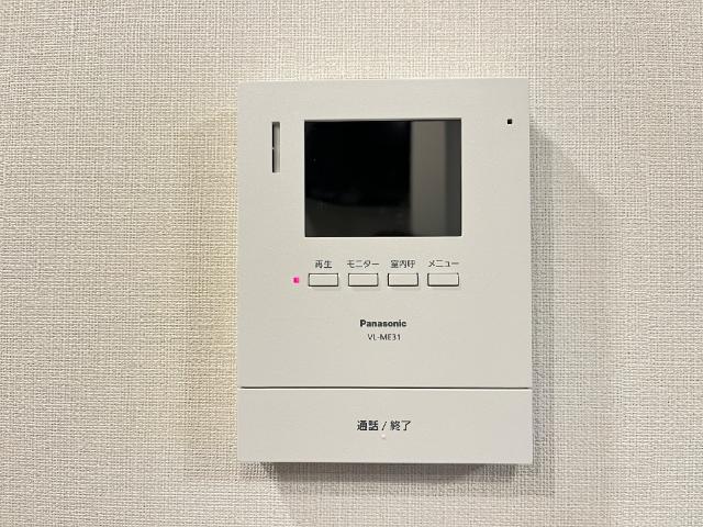 セキュリティ　カメラ付インターホン（イメージ）