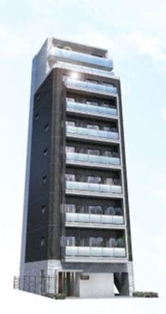 建物外観　清涼感のある爽やかな外観