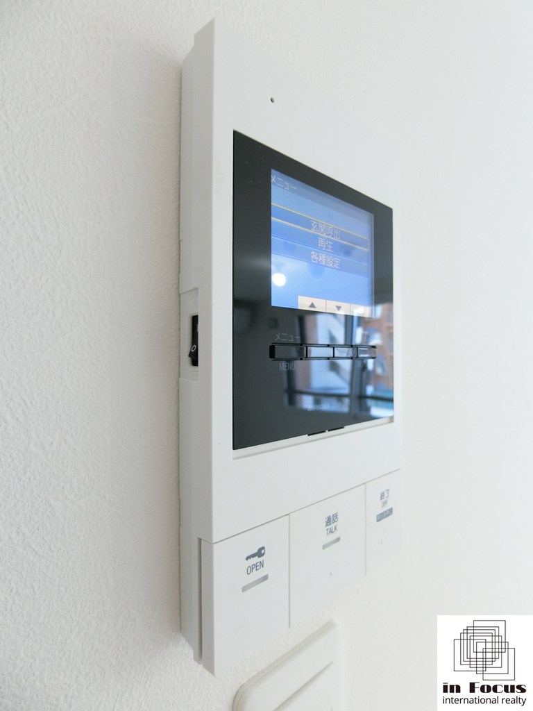セキュリティ　来客の顔が見える安心のTVモニターホン
