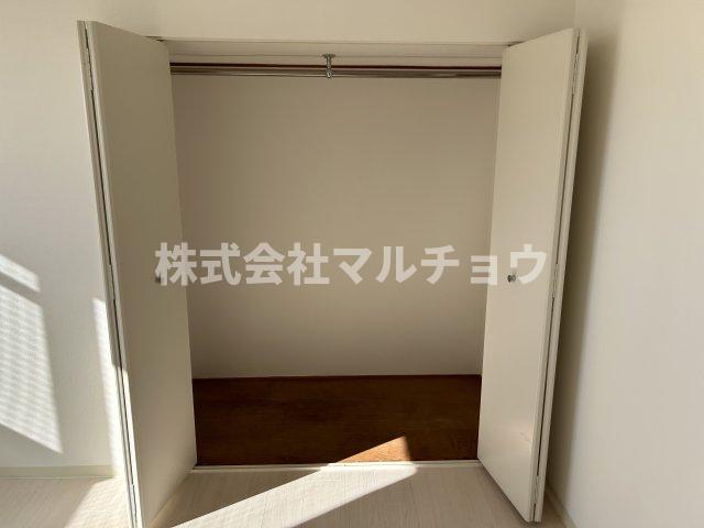 収納　たっぷりとした収納スペースです