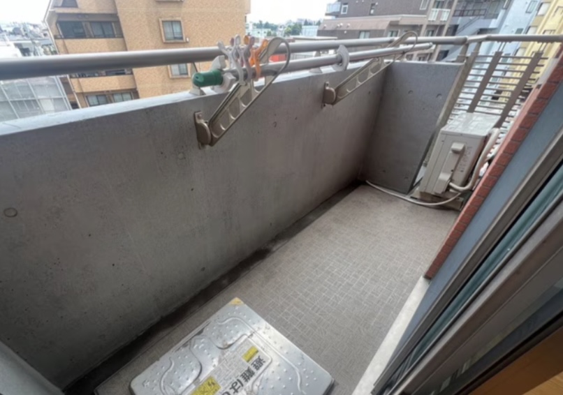 バルコニー　弊社は都内全域の物件が仲介手数料最大無料でご紹介可能です！