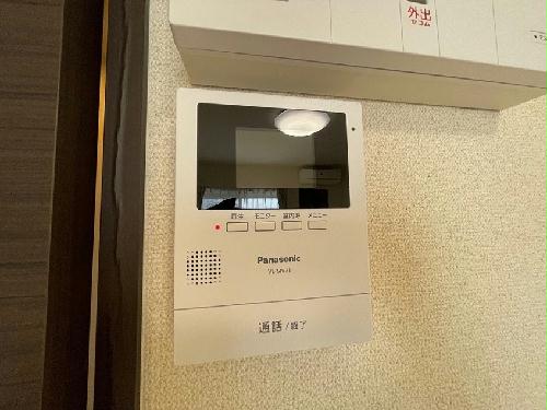 セキュリティ　TVモニター付きインターフォン