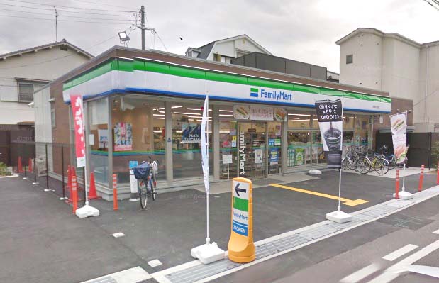 コンビニ　ファミリーマート　尼崎大庄北店（コンビニ）まで309m