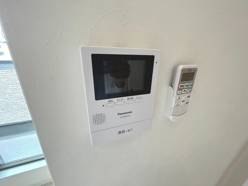 セキュリティ　顔が見えて安心のＴＶモニター付きです♪