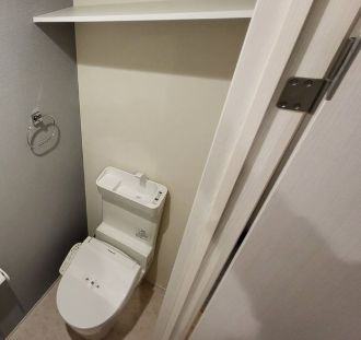 トイレ　ゆったりとした空間のトイレです