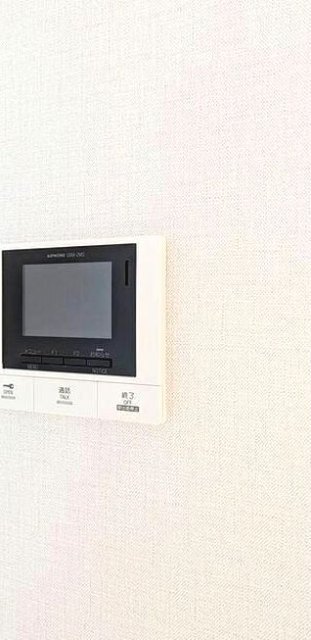 セキュリティ　モニター付きのインターホンです
