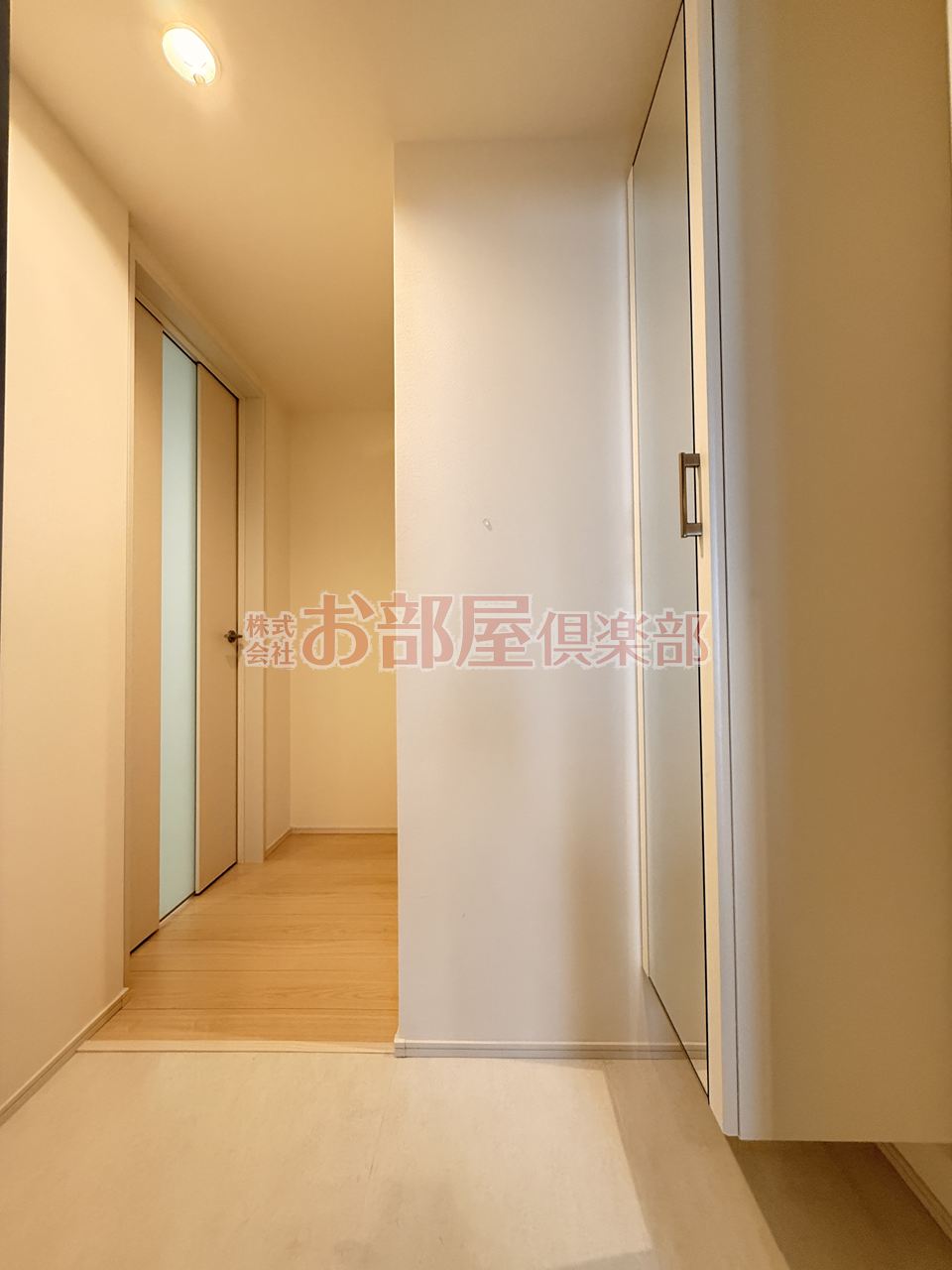 玄関　明るい玄関です