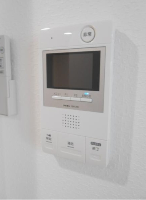 セキュリティ　モニタつきインターホン