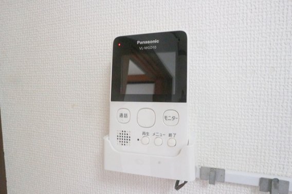 セキュリティ　TV付きインターホンでセキュリティ面も安心です
