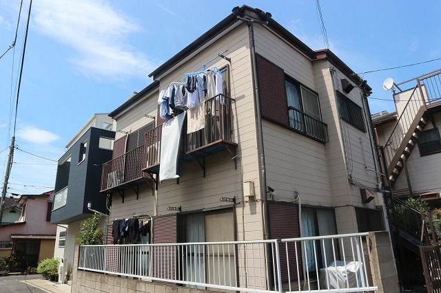 建物外観　住宅地にあります