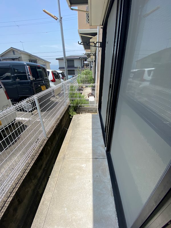 バルコニー　別の部屋の写真