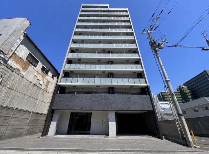 建物外観　建築中