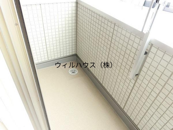 バルコニー　日当たり良好！