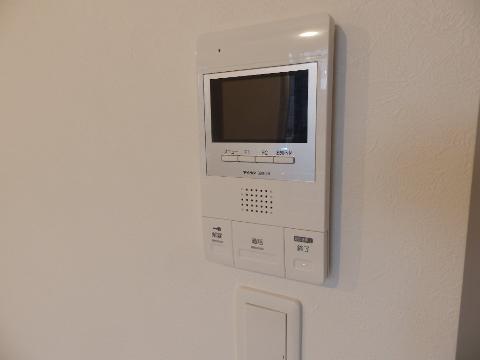 セキュリティ　カメラ付インターホン（イメージ）
