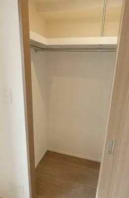 収納　たっぷりとした収納スペースです