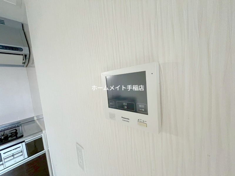 セキュリティ　モニター付きインターホン♪