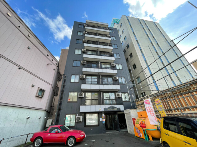 建物外観　札幌市中央区南５条東「カサブランカ参番館」