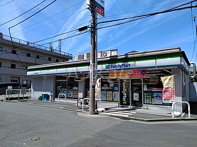 コンビニ　ファミリーマート 向ヶ丘遊園北口店（コンビニ）まで454m