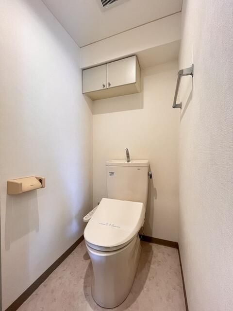 トイレ　ゆったりとした空間のトイレです