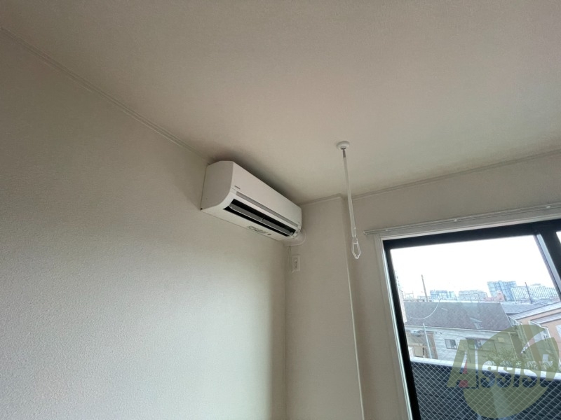 その他設備　エアコンが付いているので夏も冬も快適ですね～