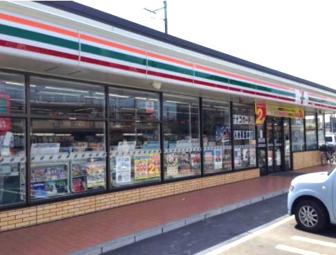 コンビニ　セブンイレブン 東松山幸町店（コンビニ）まで96m