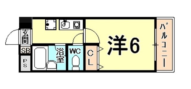 パルメーラ甲子園口の間取り写真