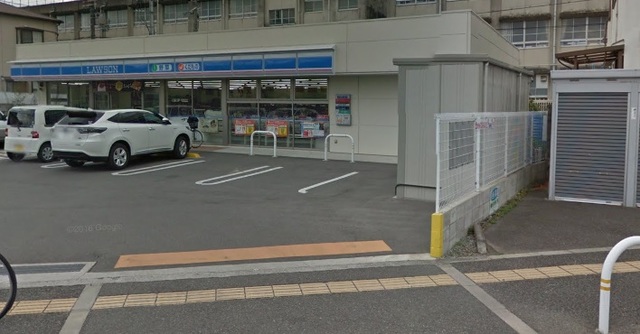 コンビニ　ローソン堺丈六店（コンビニ）まで614m