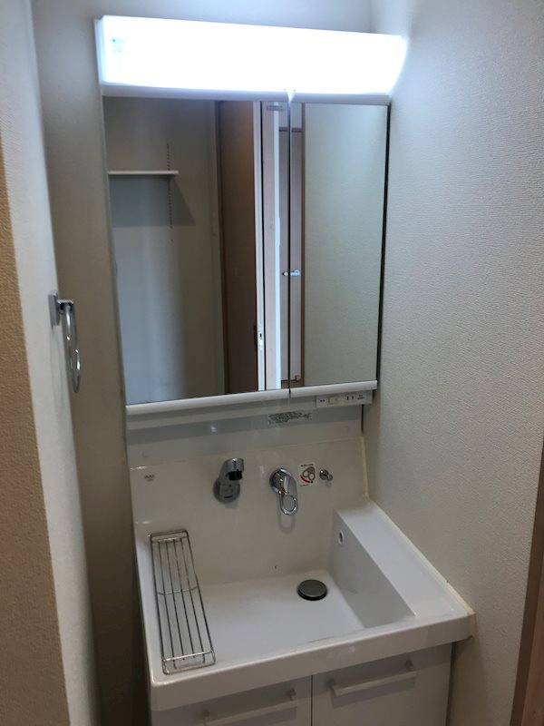 洗面設備　他号室部屋