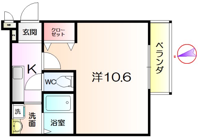 フジパレス堺浅香の間取り写真