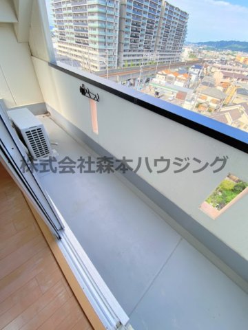 バルコニー　落ち着いた時間を過ごせるバルコニーです