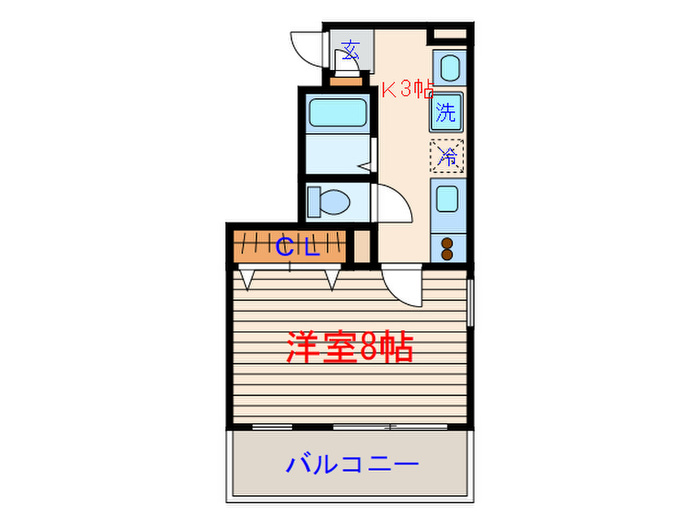 グレイスコ-トの間取り写真
