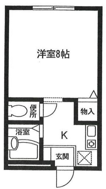 シャルムハイツの間取り写真