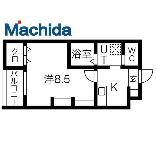 エヌエムサンカンテキャトフD棟の間取り写真