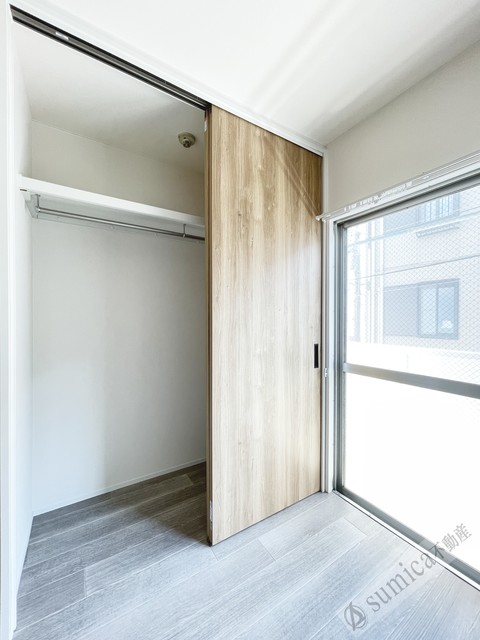 収納　クローゼット完備・お部屋がスッキリします♪