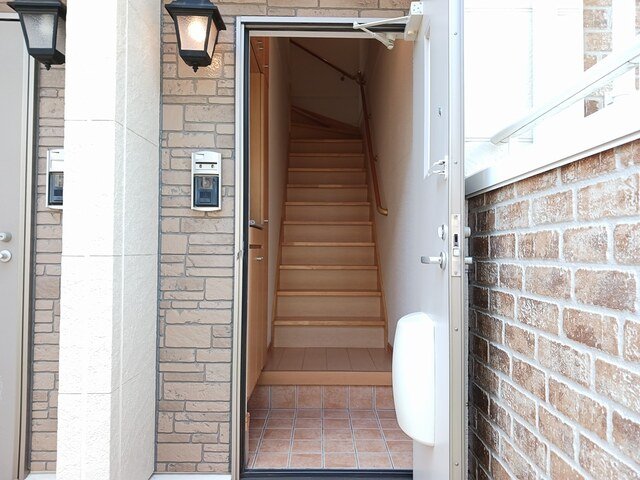 玄関　ゆったりとした玄関です