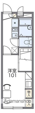レオパレスアクアタウンの間取り写真