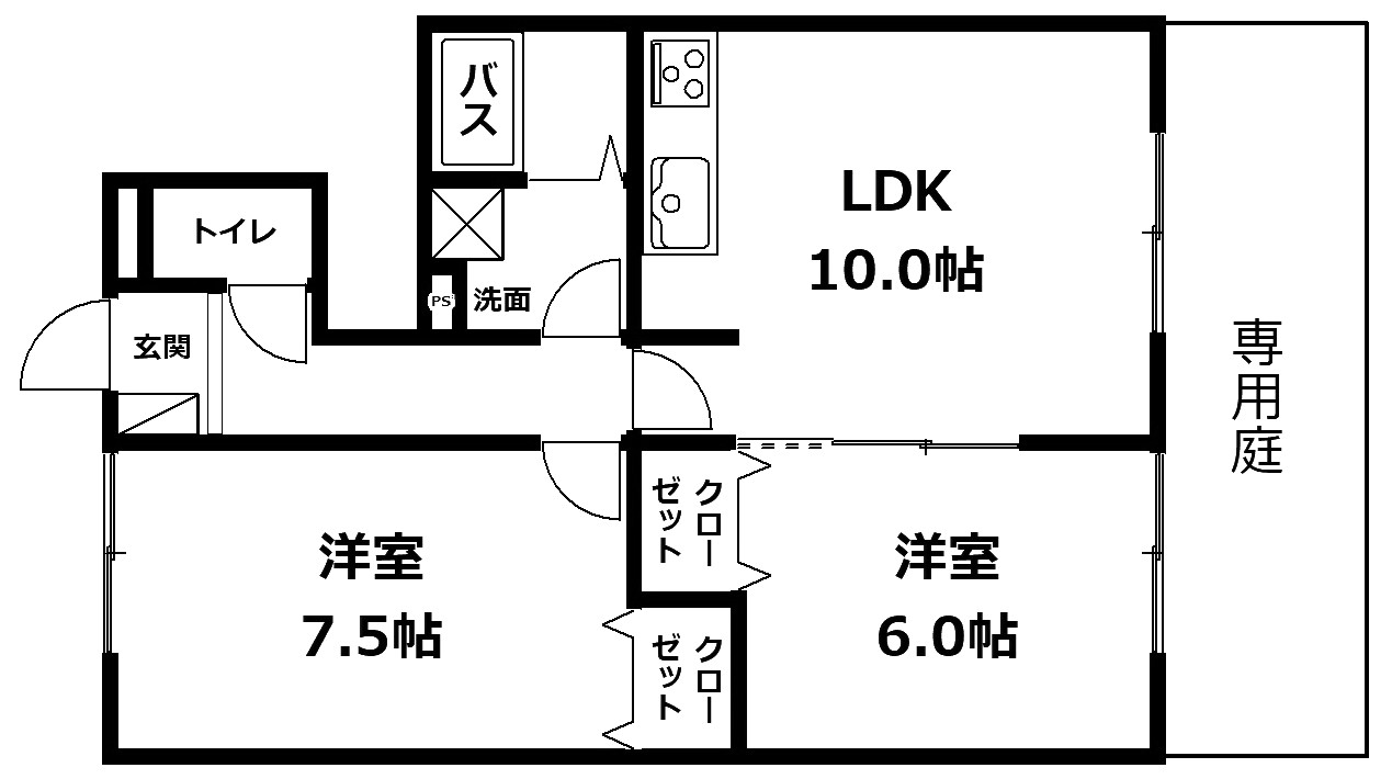ワンパーパスの間取り写真