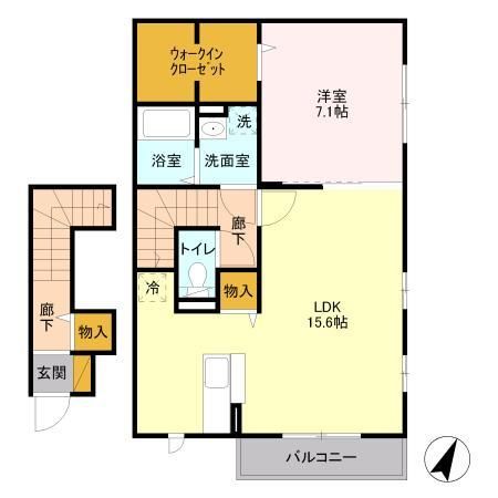 サンセールの間取り写真