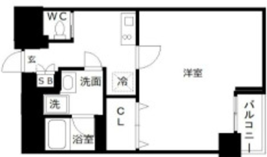 ディアレイシャス市谷薬王寺の間取り写真
