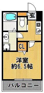 ラ・ポルテ三田町の間取り写真