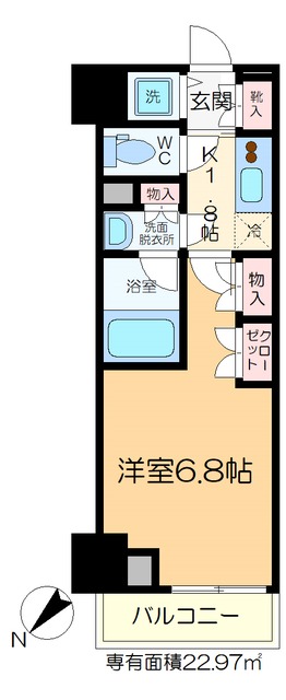 DIPS金町レジデンスの間取り写真