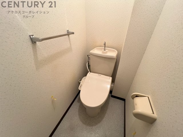 トイレ　ウォシュレット付きのトイレです！