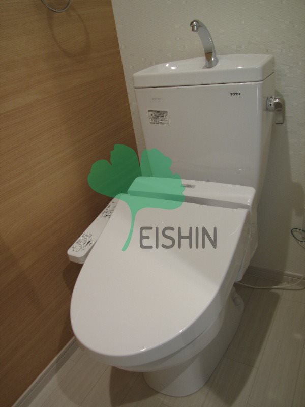 トイレ　清潔感のあるトイレです。