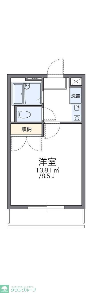 レオパレスARKの間取り写真