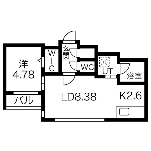 HGS North23の間取り写真
