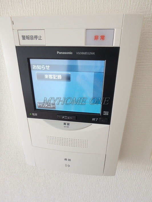 セキュリティ　TVモニター付オートロック