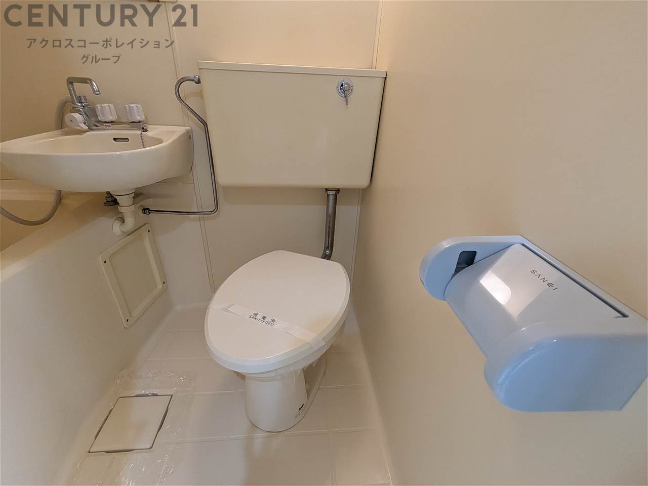 トイレ　浴室内にトイレがあります！