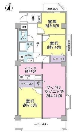 テラス鷺宮の間取り写真