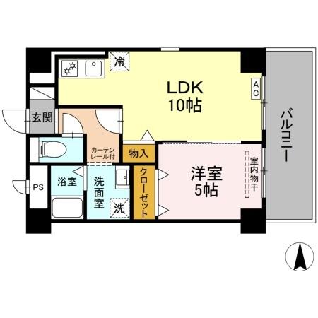 KIRAKUマンションの間取り写真