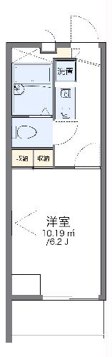 レオパレス糸田橋南の間取り